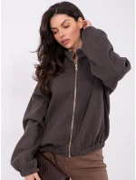 WT BL mikina A1460.19P tmavě hnědá