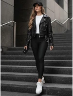 Dámské legíny černé FashionStreet UY2732