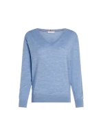 TOMMY HILFIGER DÁMSKÝ SVETR MERINO V-NK TOMMY HILFIGER DÁMSKÝ SVETR MERINO V-NK