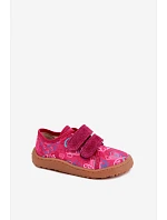 Dětské barefoot pantofle Froddo Canvas G1700440-24 fuchsiové Dětské barefoot pantofle Froddo Canvas G1700440-24 fuchsiové