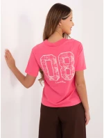 Tričko D12022M02853A růžové Tričko D12022M02853A růžové