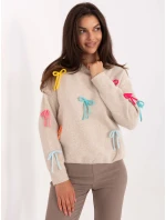 Jumper PM SW SC82.41 světle béžový