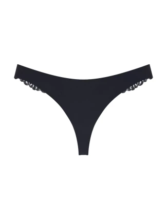 Dámská tanga Pretty Micro String - BLACK - černé 0004 - TRIUMPH