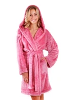 Dámský župan Lilly extra s kapucí 3/4 3320 one size starorůžová - Vestis Dámský župan Lilly extra s kapucí 3/4 3320 one size starorůžová - Vestis
