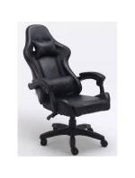 OTOČNÁ HERNÍ ŽIDLE REMUS ČERNÁ