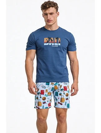 FUN&YOUNG CHLAPECKÉ PYŽAMO KR 551/55 BALI