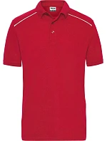 Daiber JN 892 Pánské pracovní piqué polo "Solid" 02.0892 red Daiber JN 892 Pánské pracovní piqué polo "Solid" 02.0892 red