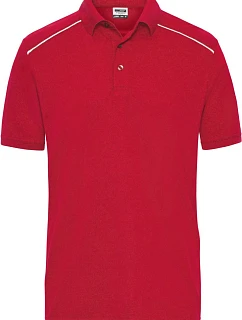 Daiber JN 892 Pánské pracovní piqué polo "Solid" 02.0892 red