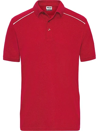 Daiber JN 892 Pánské pracovní piqué polo "Solid" 02.0892 red Daiber JN 892 Pánské pracovní piqué polo "Solid" 02.0892 red