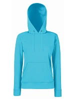 Fruit of the Loom Classic Lady-Fit Hooded Sweat Dámská mikina s kapucí 16.2038 azure blue Fruit of the Loom Classic Lady-Fit Hooded Sweat Dámská mikina s kapucí 16.2038 azure blue