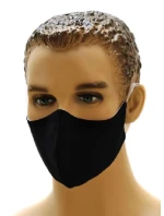 Dvouvrstvá rouška černá - Vestis Dvouvrstvá rouška černá - Vestis