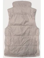 Oboustranná béžová dámská vesta (2383)