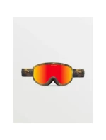 Dámské/pánské snowboardové zimní brýle Volcom Footprints red (VG0622303)