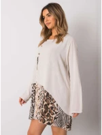 Šaty DHJ SK 21451.50 béžová Šaty DHJ SK 21451.50 béžová