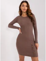 Šaty RV SK 7246.29 hnědá Šaty RV SK 7246.29 hnědá