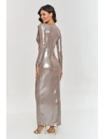 Dlouhé šaty  model 209578 Makadamia