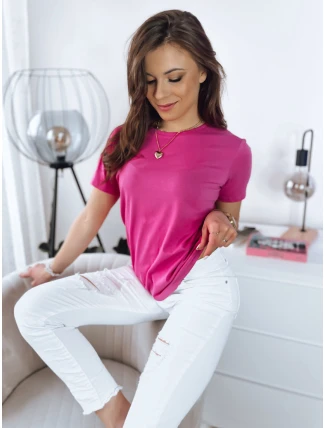 MAYLA dámské tričko růžové FashionStreet RY2119