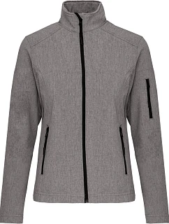 Kariban K 400 Dámská 3-vrstvá softshellová bunda 20.K400 marl grey
