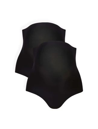 Essential těhotenské kalhotky dvojité balení 1757-2 black - Anita Maternity