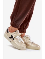 Nízké dámské sportovní boty zlaté Zelevelis Nízké dámské sportovní boty zlaté Zelevelis