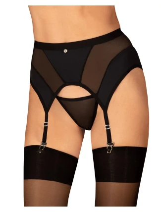 Elegantní podvazkový pás Chic Amoria garter belt - Obsessive Elegantní podvazkový pás Chic Amoria garter belt - Obsessive