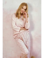 3442 DÁMSKÉ DLOUHÉ PYŽAMO NORI S-XL 3442 DÁMSKÉ DLOUHÉ PYŽAMO NORI S-XL