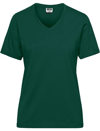 Daiber JN 1807 Dámské pracovní tričko z bio bavlny - Solid 02.1807 dark green Daiber JN 1807 Dámské pracovní tričko z bio bavlny - Solid 02.1807 dark green