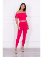 Sada s volánky malinová Sada s volánky malinová