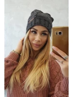 Fleecová čepice Ula K271 graphite Fleecová čepice Ula K271 graphite