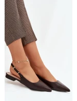 Baletky se zlatým sponkem čokoládové Iverelle