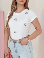 Dámské tričko CHERRYDUST cherry white FashionStreet RY2853