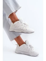 Dámské tenisky z ekologické kůže bílé Berilla