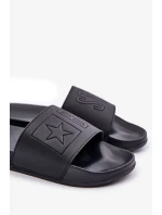 Pěnové Pantofle Dámské Big Star OO274040 Černé Pěnové Pantofle Dámské Big Star OO274040 Černé