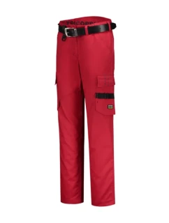 Work Pants Twill Women pracovní kalhoty dámské červená