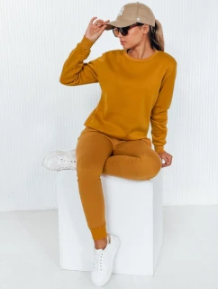 Dámský teplákový komplet FITT camel FashionStreet AY0505