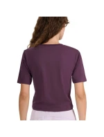 Dámské tričko 4F F2971 tmavě fialové 4FWAW25TTSHF2971 50S