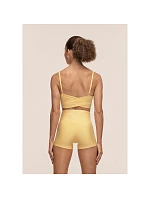 Dámské tréninkové legíny CASALL Ultra High Waist Hot Pant, žlutá barva