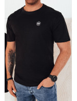 Pánské tričko s potiskem černé Dstreet RX5443