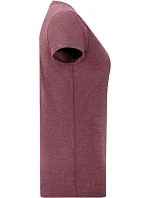 Fruit of the Loom Lady-Fit Iconic 150 T Dámské tričko 16.1432 heather burgundy Fruit of the Loom Lady-Fit Iconic 150 T Dámské tričko 16.1432 heather burgundy