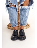 Dámské Kozene Tenisky Big Star Černé V274871