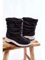 Dětské Sněhule On Slider Big Star KK374235 Černe