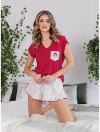 Pyžamo Leveza 1549 Kasia kr/r S-XL