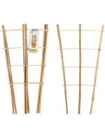 BAMBUSOVÝ ŽEBŘÍK NA PODPORU ROSTLIN 45 CM 3KS PROGARDEN