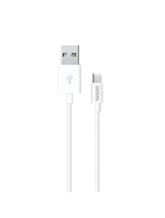 Kabel SAVIO CL-124 (Micro USB - USB 2.0 typ A ; 2 m; bílá barva) Kabel SAVIO CL-124 (Micro USB - USB 2.0 typ A ; 2 m; bílá barva)