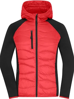Daiber JN 1329 Dámská hybridní bunda 02.1329 red/black