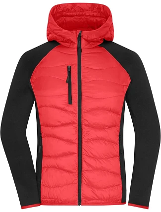 Daiber JN 1329 Dámská hybridní bunda 02.1329 red/black