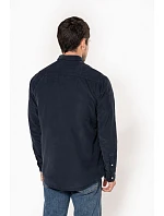 Kariban K 599 Manšestrová košile s dlouhým rukávem 20.K599 washed dark navy Kariban K 599 Manšestrová košile s dlouhým rukávem 20.K599 washed dark navy