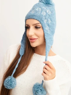 Dámská ušanka Emma K343 denim