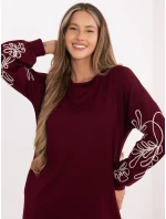 RV SK šaty A1064.95 burgundy RV SK šaty A1064.95 burgundy