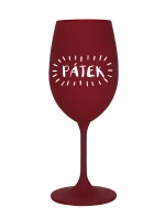 PÁTEK - bordó sklenice na víno 350 ml